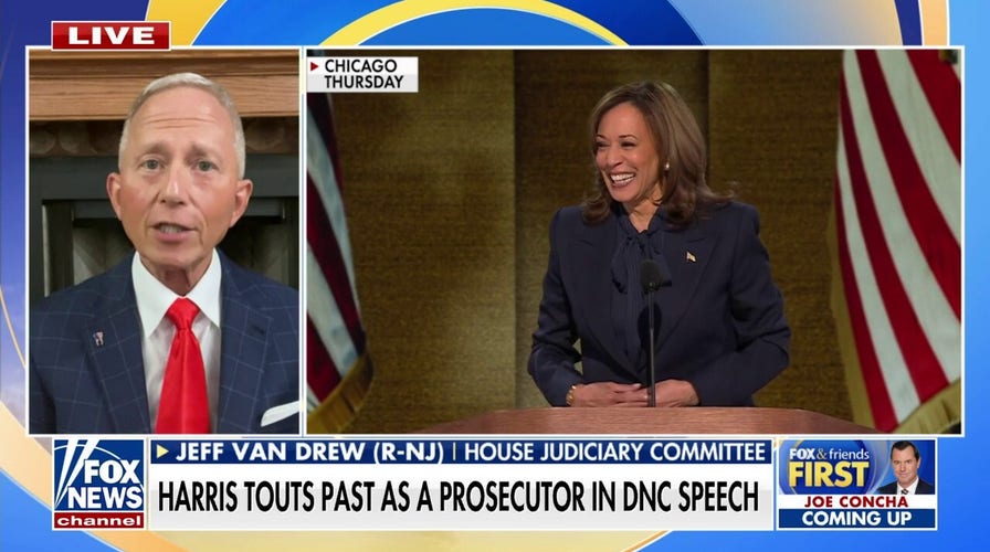 Rep. Jeff Van Drew calls on VP Harris to defend her record: 'Wears the face of all the failures'