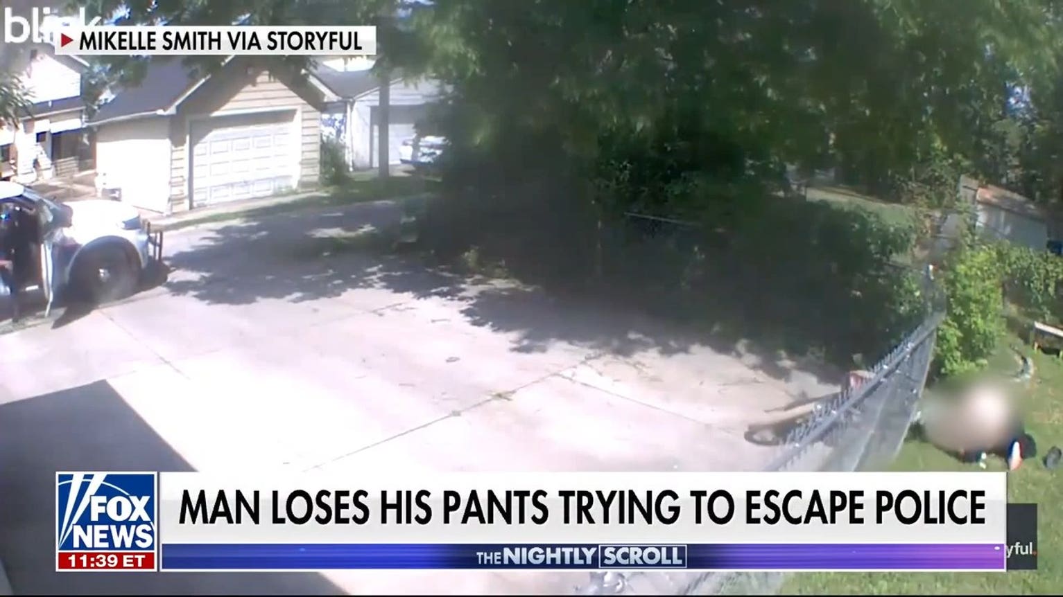 Man loses pants escaping police in wild viral video roundup