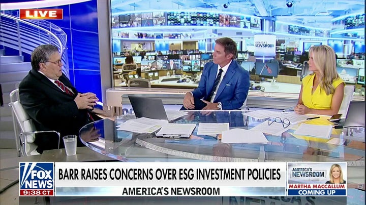Barr on ESG investment concerns: 'Only responsibility' is the 'economic benefit to the shareholder'
