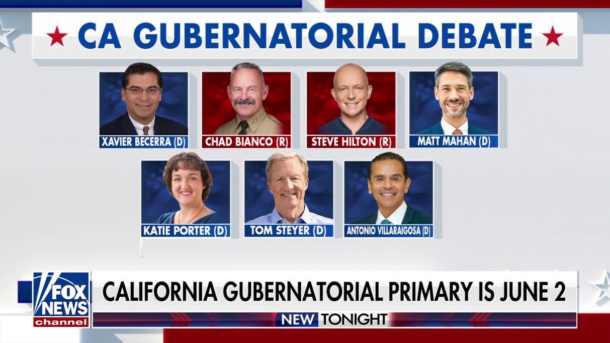 7 candidates face off in final California gubernatorial race debate