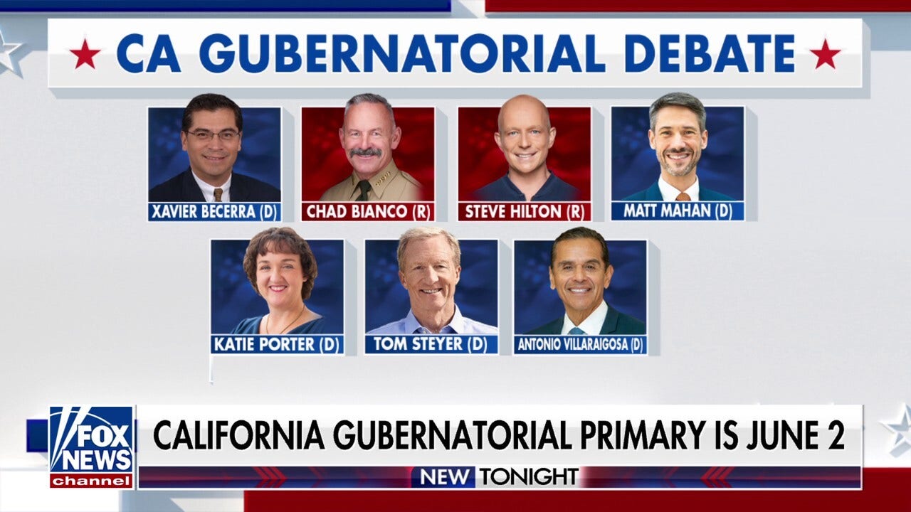 7 candidates face off in final California gubernatorial race debate