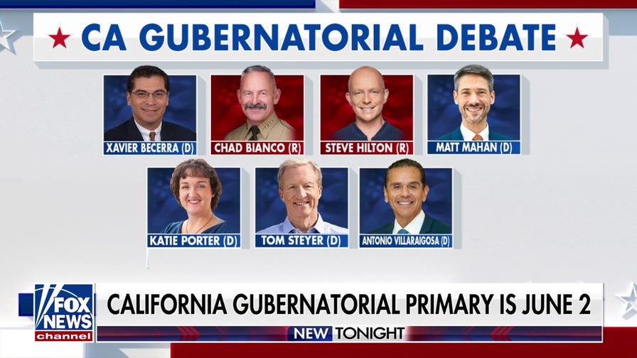 7 candidates face off in final California gubernatorial race debate