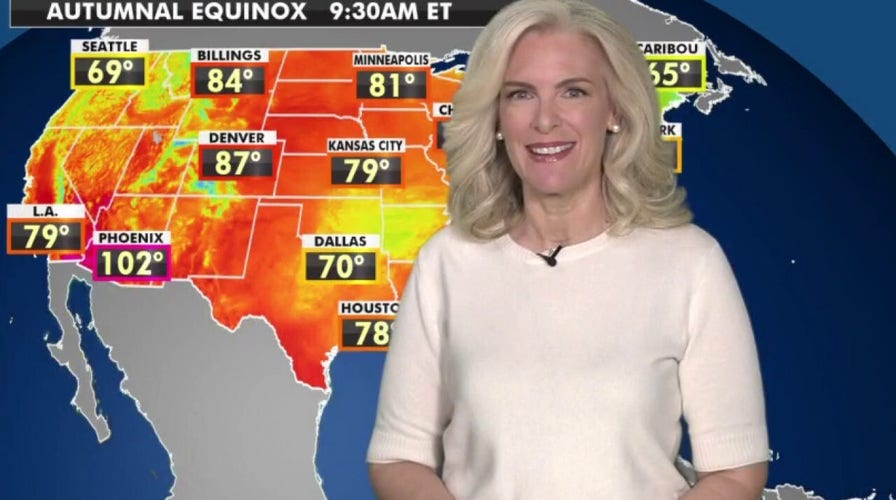 National forecast for Tuesday, September 22