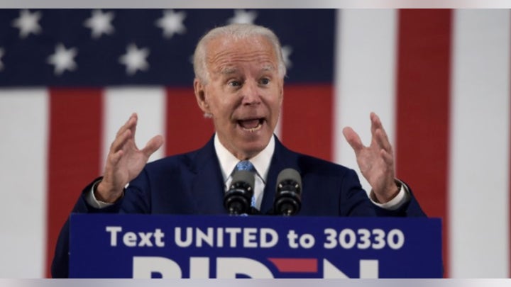 Former Vice President Joe Biden tweets that he is going to ‘transform’ the nation if he's elected