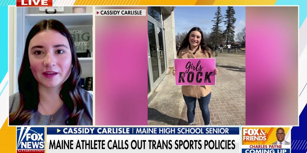 Maine high school student calls out trans athlete policies: 'It's okay to speak up'