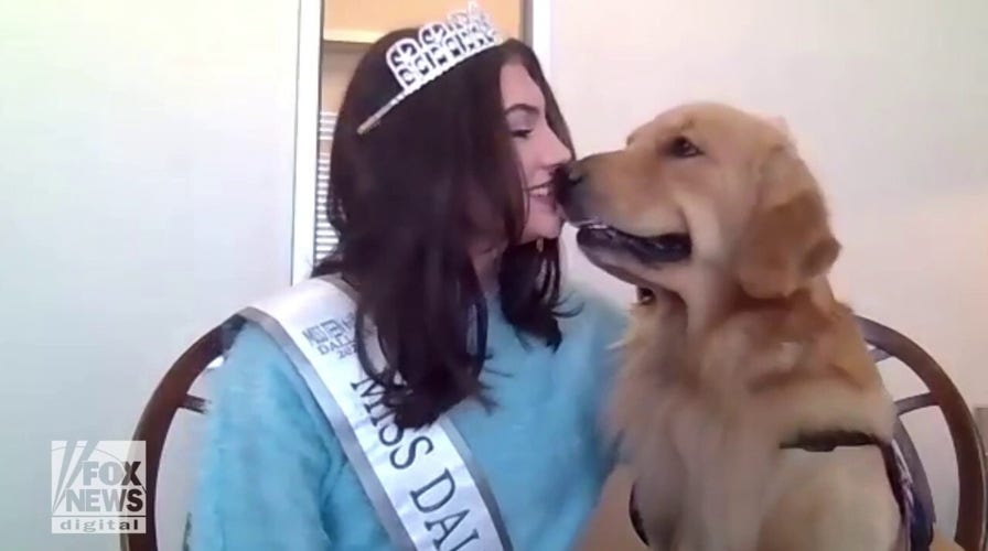 Miss Dallas Teen USA, Alison Appleby, praises her service dog, Brady: 'My support through it all'