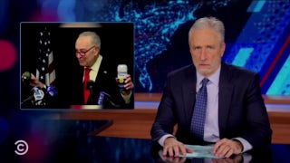 Jon Stewart asks Democrats to stop 'trotting out' Chuck Schumer to counter Trump after response to tariffs - Fox News