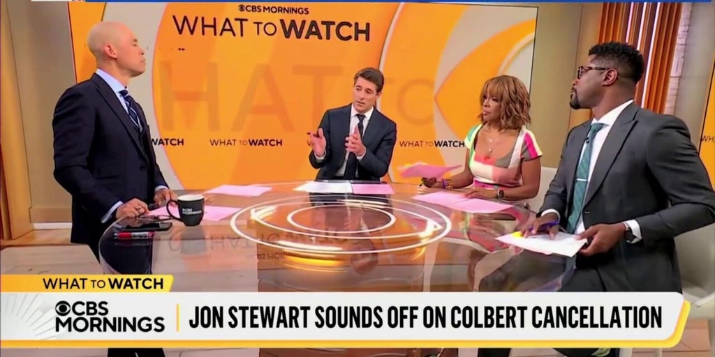 CBS host Tony Dokoupil pushes back at liberal outrage over Colbert cancellation