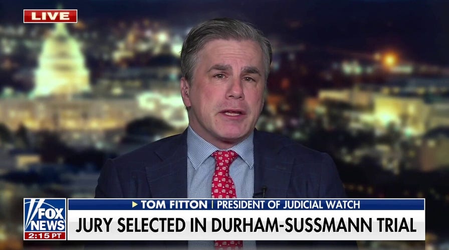 Tom Fitton: 'Someone may go to jail over this criminal conspiracy against President Trump'