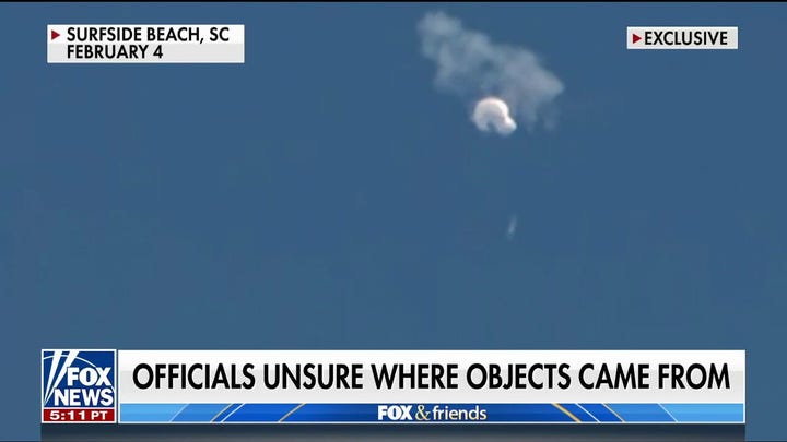 Officials 'not able to categorize' what object were shot down over US, Canada