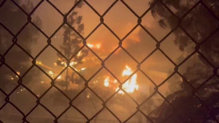 Palisades Fire ignites school building