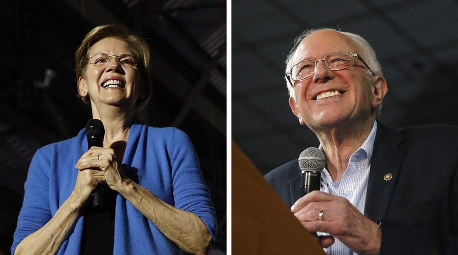 Elizabeth Warren takes Bernie Sanders to task for supporters' behavior