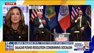 Zohran Mamdani heckled as he rallies voters with Bernie Sanders