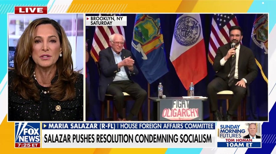 Zohran Mamdani heckled as he rallies voters with Bernie Sanders