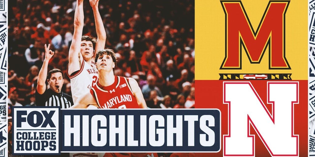 Maryland Terrapins vs. No. 12 Nebraska Cornhuskers Highlights 🏀 FOX College Hoops