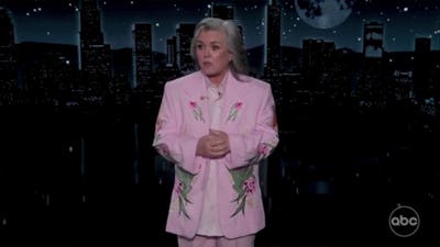 Rosie O'Donnell reignites decades-old Donald Trump feud during 'Jimmy Kimmel Live!' guest-hosting debut
