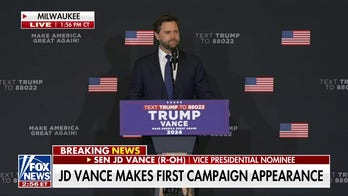 Trump VP pick JD Vance makes first campaign appearance