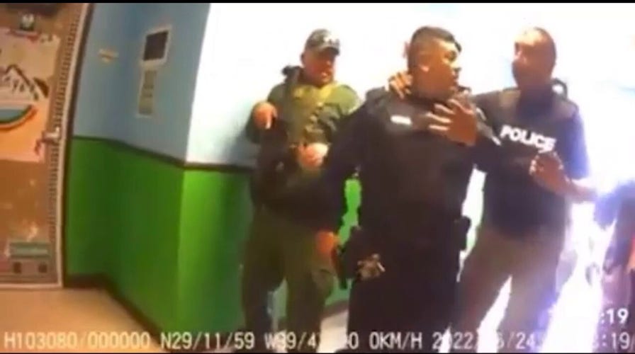 Uvalde Bodycam Video Shows Police Holding Back Officer Whose Wife Was ...