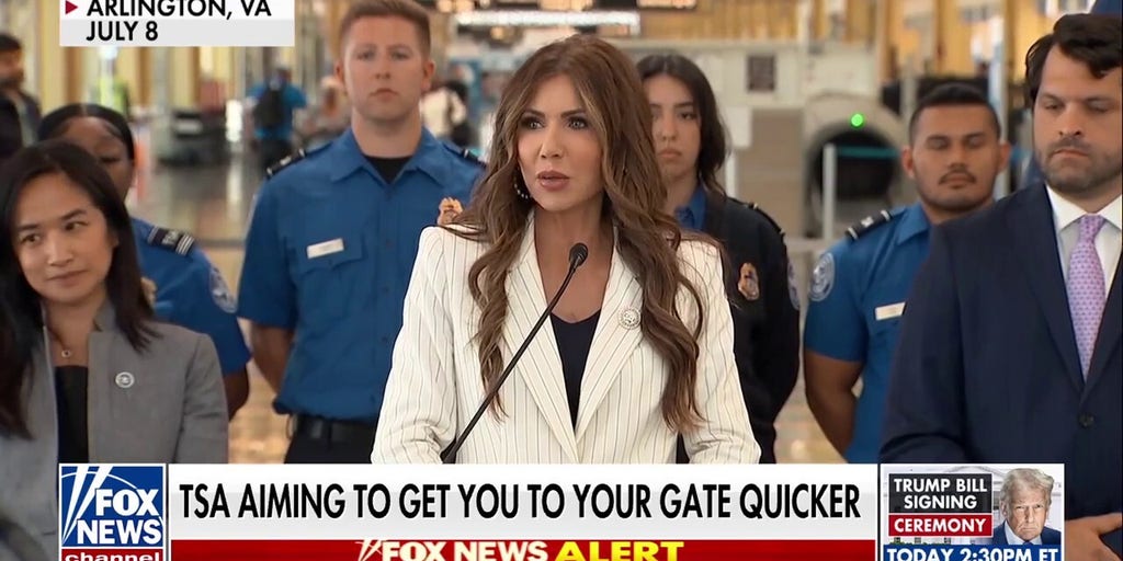 Noem eyes more TSA changes to speed up airport screening