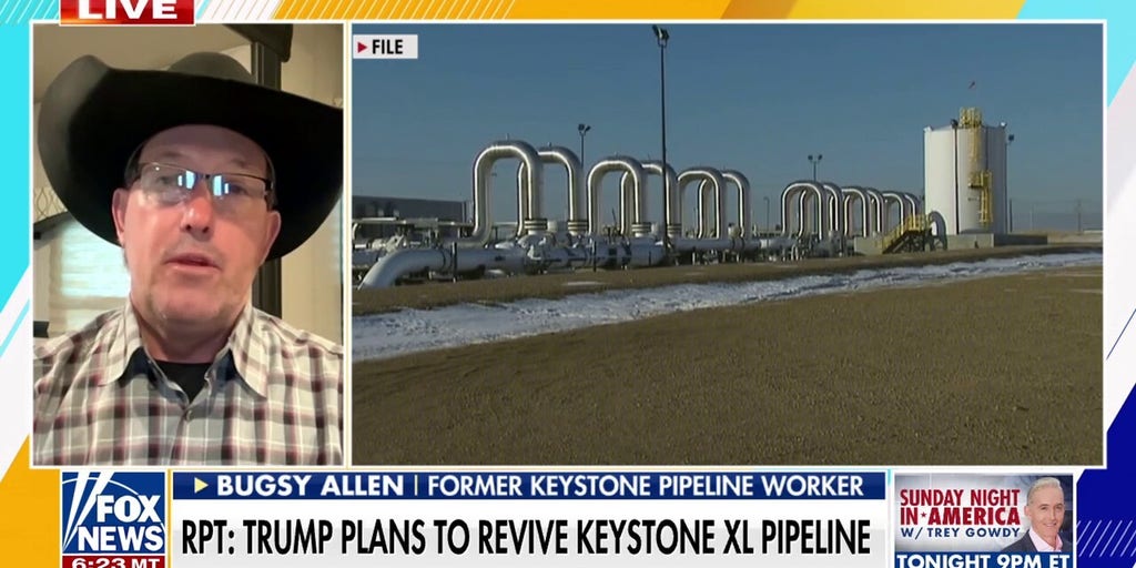 Ex-pipeline worker celebrates Trump’s return amid reports he will revive Keystone project: ‘On cloud nine’