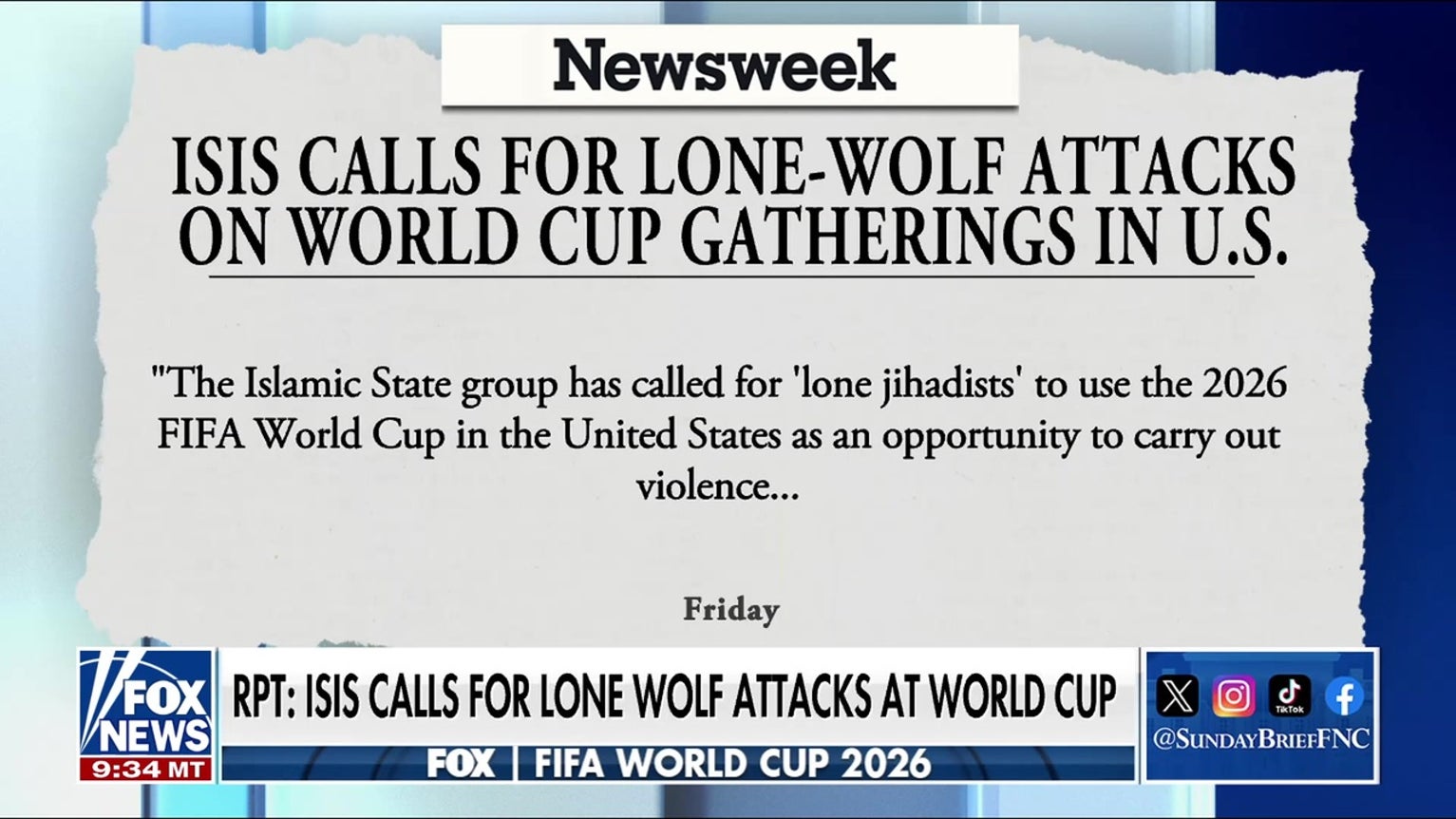 White House task force addresses ISIS threats to 2026 World Cup