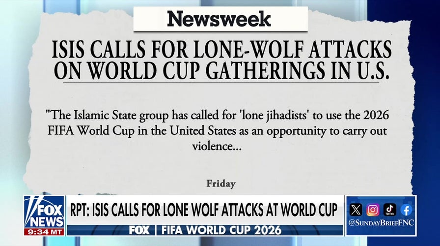 White House task force addresses ISIS threats to 2026 World Cup