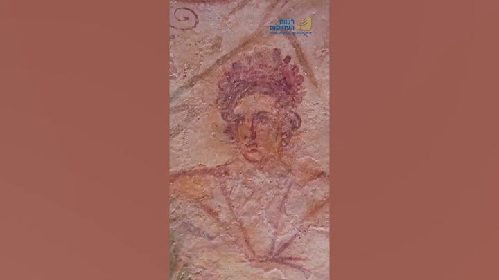 Magnificent murals on Roman-era Israeli tombs unearthed and open to the public