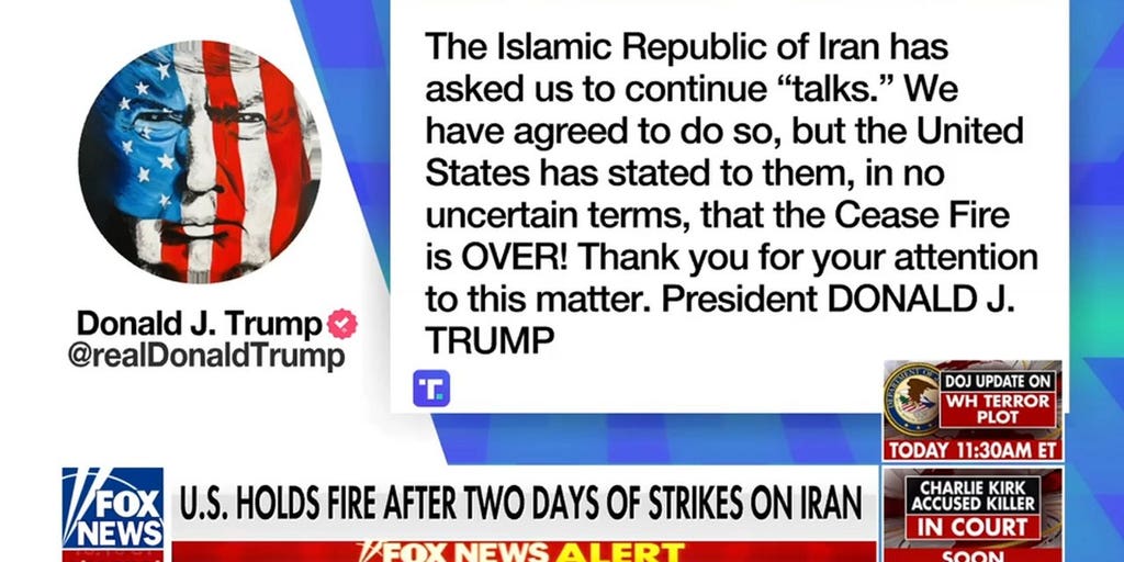 Trump says Iran asked to continue negotiations
