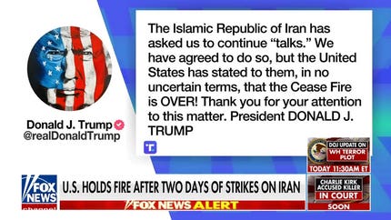 Trump says Iran asked to continue negotiations