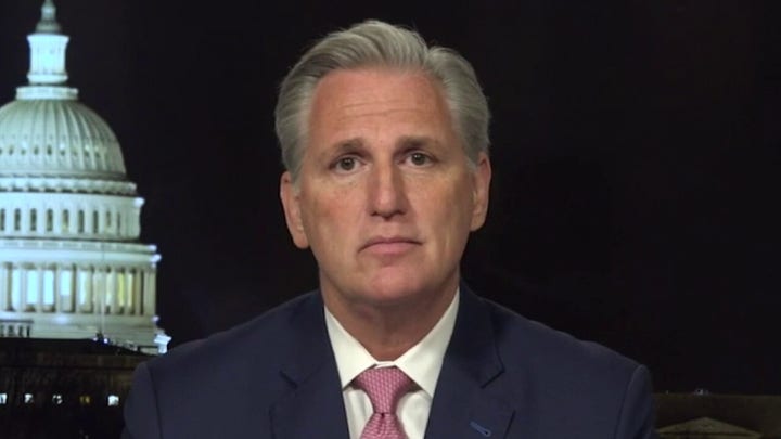 Rep. Kevin McCarthy on Speaker Nancy Pelosi's refusal to reopen Congress