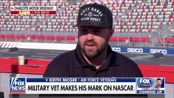Military vet living out ‘childhood dream’ NASCAR racing