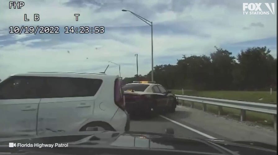 Florida officers use pit maneuver, arrest man who allegedly threatened to kill his co-workers