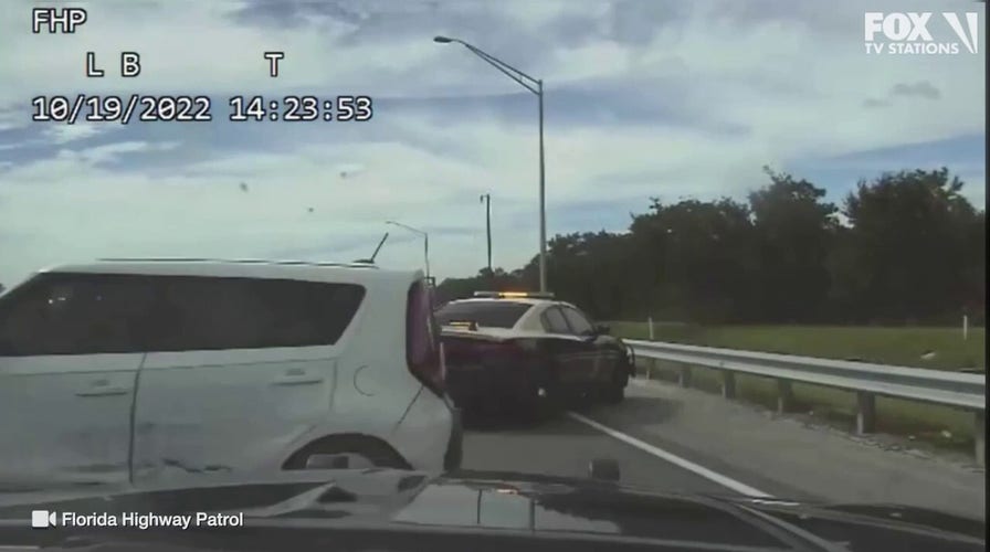 Florida officers use pit maneuver, arrest man who allegedly threatened to kill his co-workers