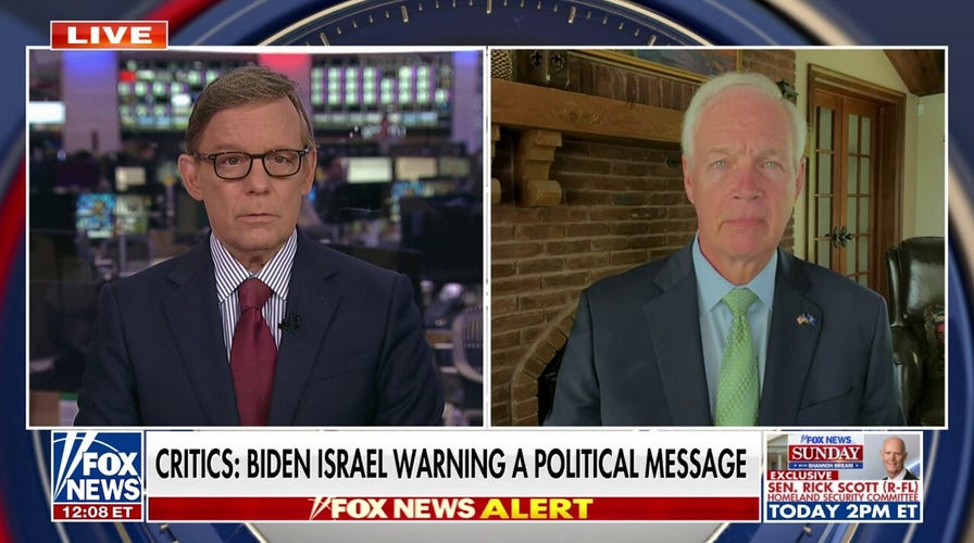Biden's withholding of weapons is 'beyond outrageous': Sen. Ron Johnson
