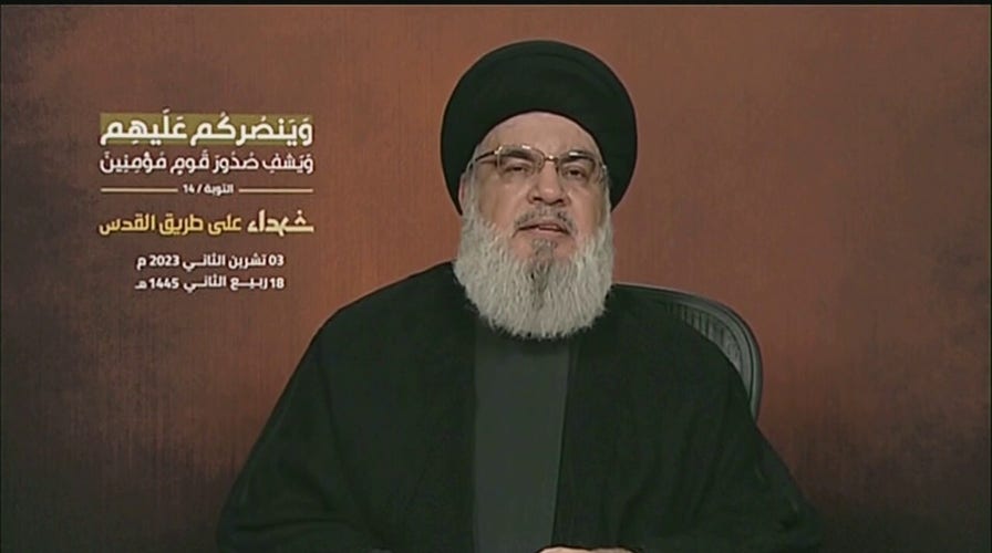 Hezbollah leader calls Hamas terror attack against Israel 'heroic'