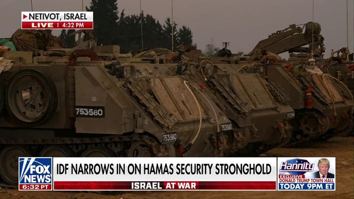 Israeli forces gear up for ground offensive targeting Hamas stronghold