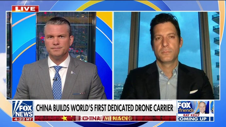 China’s drone carrier could 'play a role' in future conflicts with Taiwan: Brett Velicovich