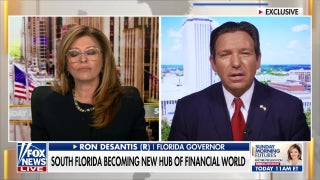 Florida Gov DeSantis addresses wealth migration to Florida, points to 'destructive policies' elsewhere