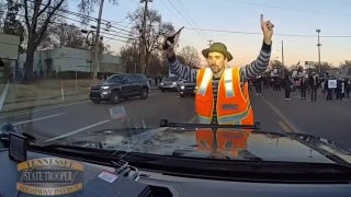 Tennessee Highway Patrol says video shows protester entering roadway, not being hit