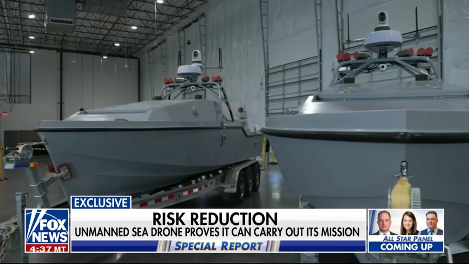 Naval drone technology performs first military rescue revolutionizing warfare