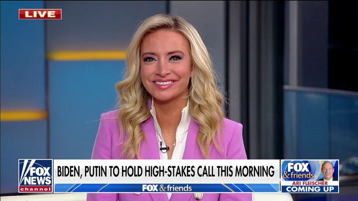 Kayleigh McEnany casts doubt on Biden's 'capabilities' on world stage ahead of call with Vladimir Putin