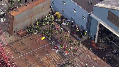 Several firefighters injured in massive Staten Island explosion