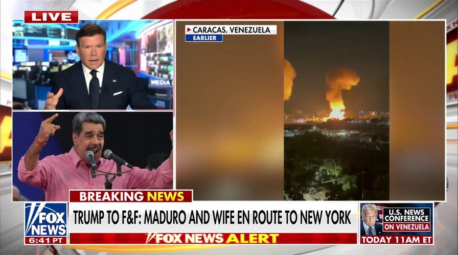 Trump says the US will be 'very involved' in Venezuelan regime change