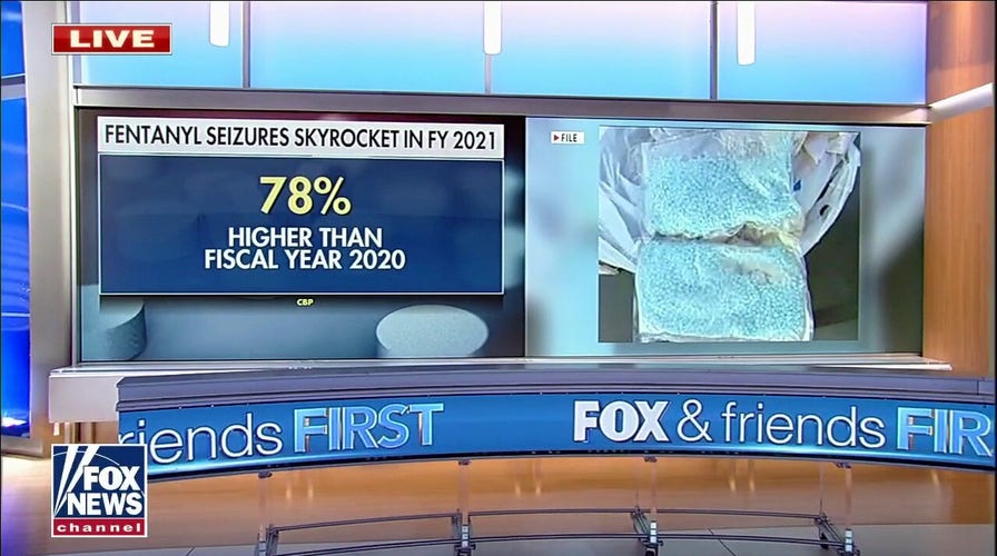 Fentanyl seizures at border skyrocket, 78% higher than 2020 fiscal year: CBP