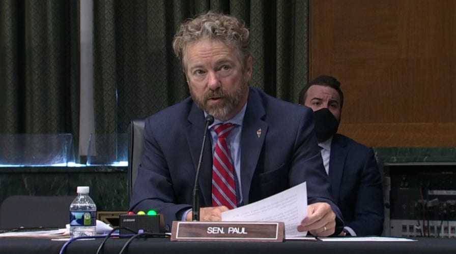 Rand Paul to Dr. Fauci: 'I don’t think you’re end all' for safely opening the economy
