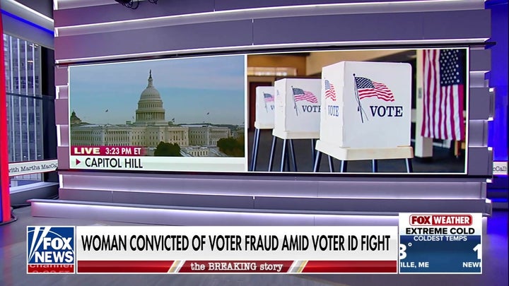 Voter fraud conviction, Trump's election claims ignite fierce Capitol Hill voter ID debate