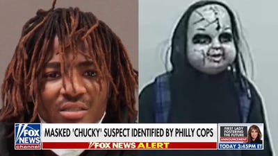 Masked 'Chucky' suspect ID'd by Philly police