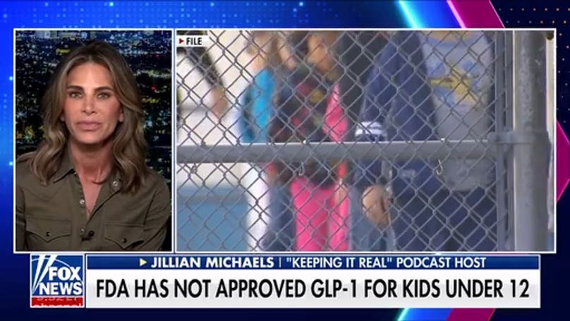 Jillian Michaels warns against 'dystopian' GLP-1 use in kids