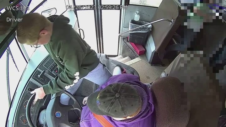 Michigan 7th grader brings school bus to safe stop after driver passes out