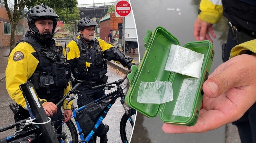 ‘Fentanyl nexus’: On the streets with Portland police’s bike squad 